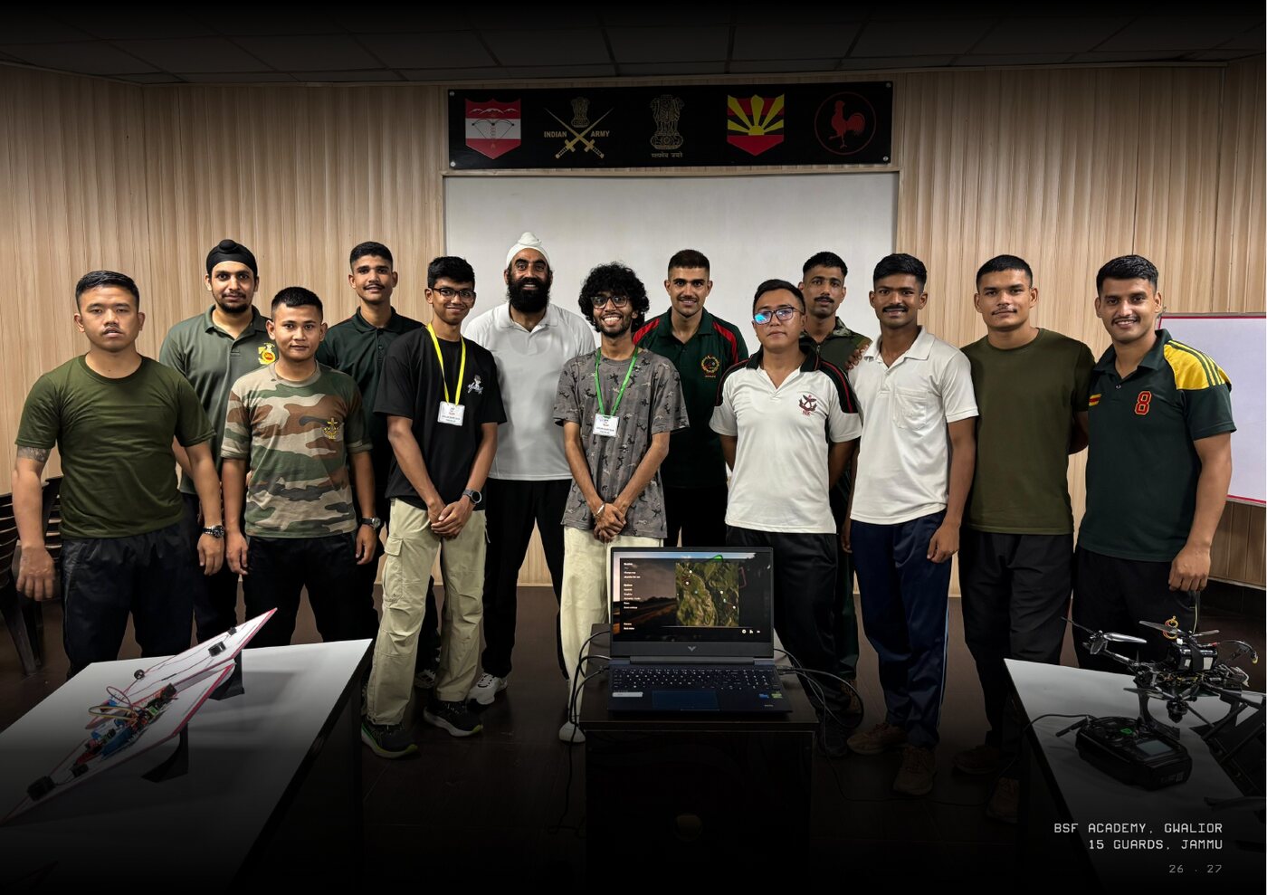 Field trials and proving grounds across Indian Army and BSF formations
