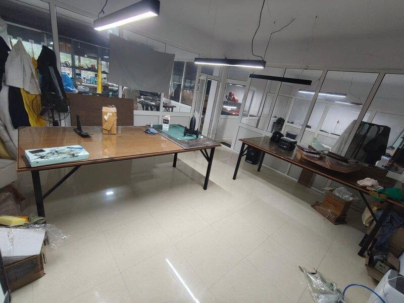 The in-house manufacturing facility